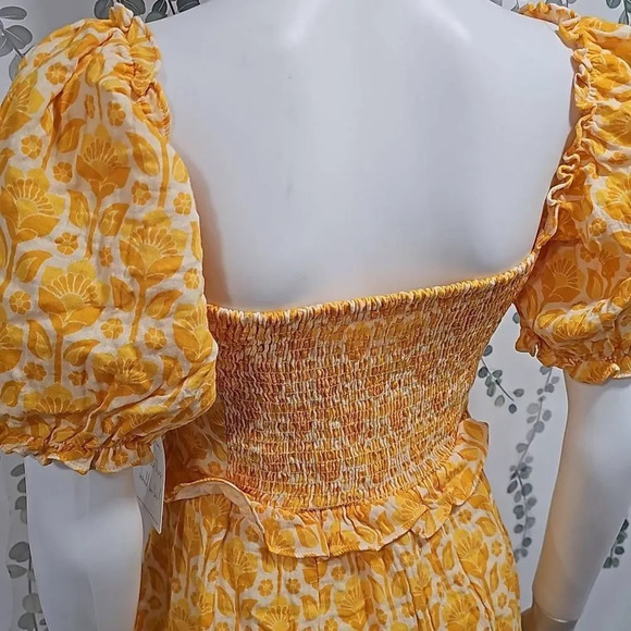 Show Me Your Mumu Women's Sophie Floral Print Mini Dress Sz Small - Picture 8 of 12